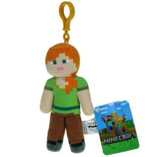 Minecraft: breloczek, zawieszka, mini maskotka: Alex