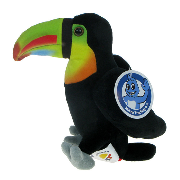Pluszowe ZOO: Maskotka Tukan 22cm