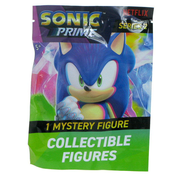 Sonic Prime: seria 2: figurka niespodzianka w saszetce