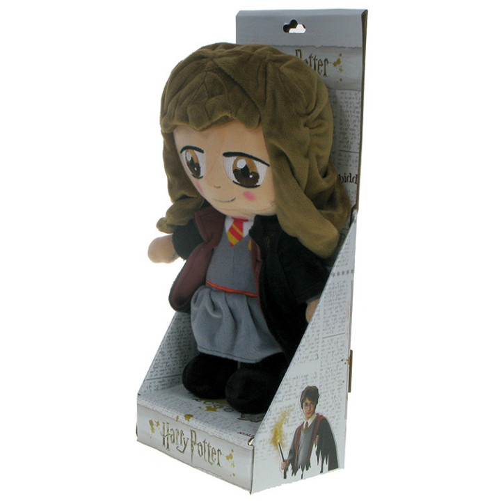 Harry Potter - maskotka Hermiona Granger w stroju ucznia Hogwartu 30cm