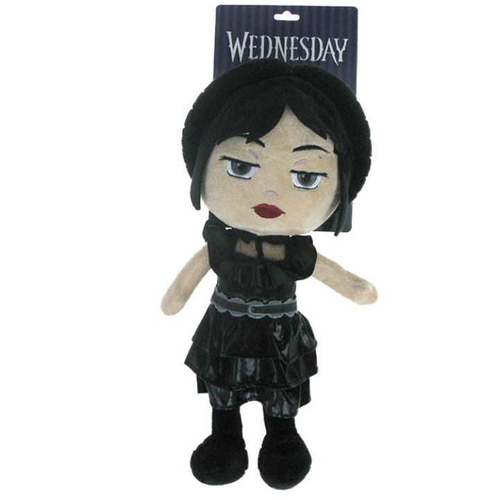 🖤 Wednesday – Maskotka, pluszowa lalka: suknia balowa (Rave’N Dance) 33cm