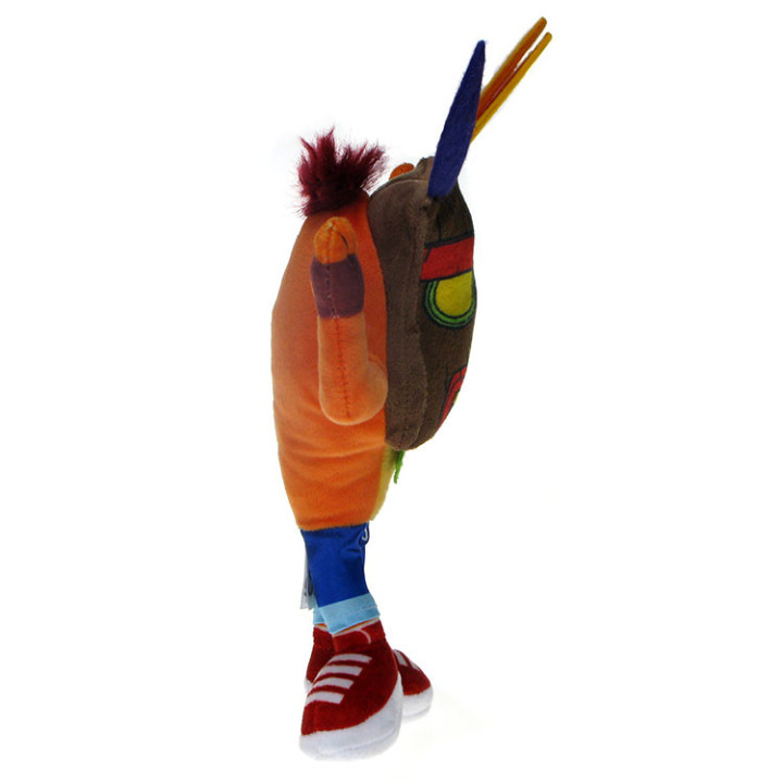 Crash Bandicoot: Maskotka Crash Bandicoot w masce AKU AKU 28cm