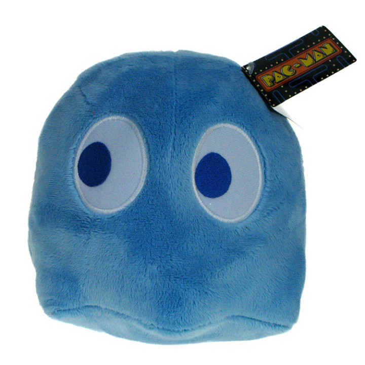 Pac-Man - Maskotka duch, duszek błękitny - Inky 20cm