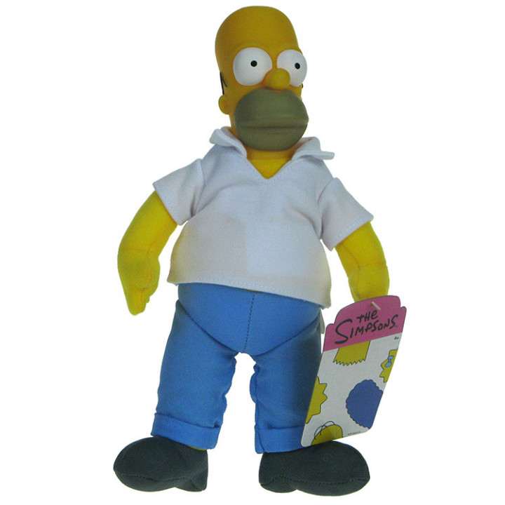 The Simpsons: Maskotka Homer Simpson 26cm