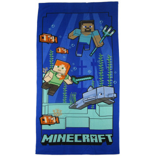 Ręcznik kąpielowy, plażowy Minecraft (145112) 140cm x 70cm Fast Dry