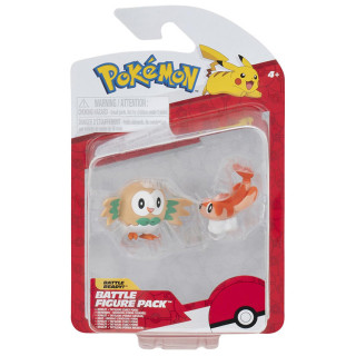 Pokemon - komplet 2 figurek - 75541 Rowlet + Tatsugiri (Curly Form)