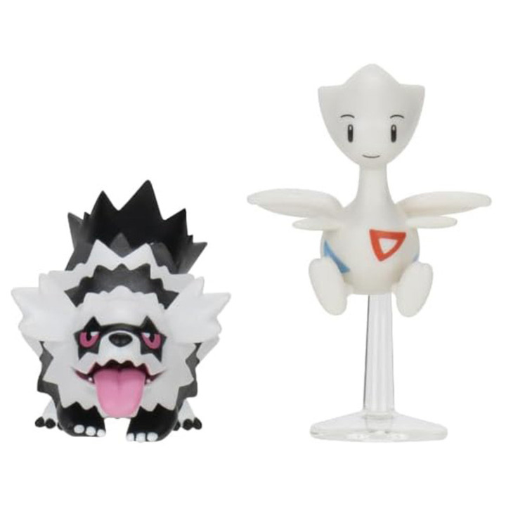 Pokemon - komplet 2 figurek - 75539 Galarian Zigzagoon + Togetick