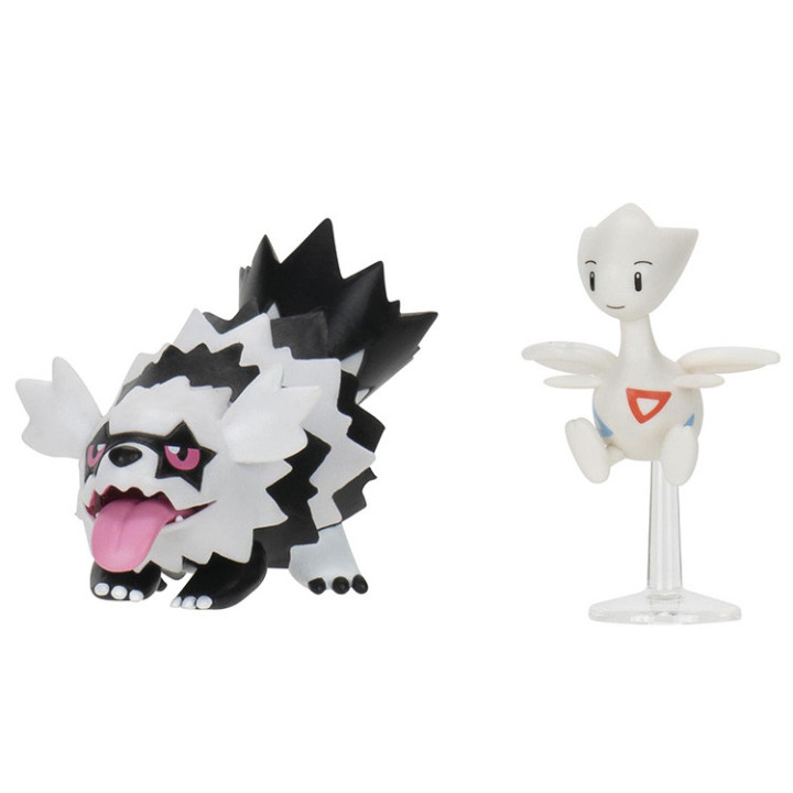 Pokemon - komplet 2 figurek - 75539 Galarian Zigzagoon + Togetick