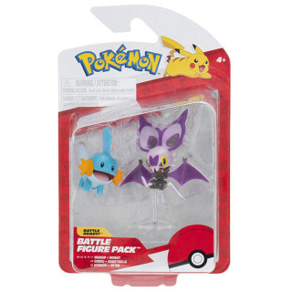 Pokemon - komplet 2 figurek - 75540 Mudkip + Noibat