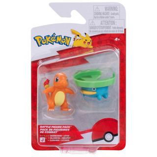 Pokemon - komplet 2 figurek - 82948 Charmander + Lotad