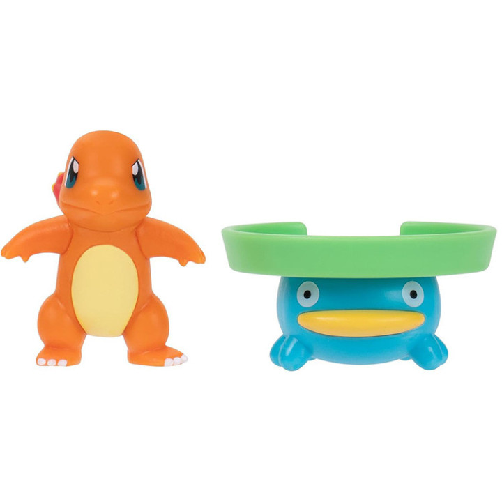 Pokemon - komplet 2 figurek - 82948 Charmander + Lotad