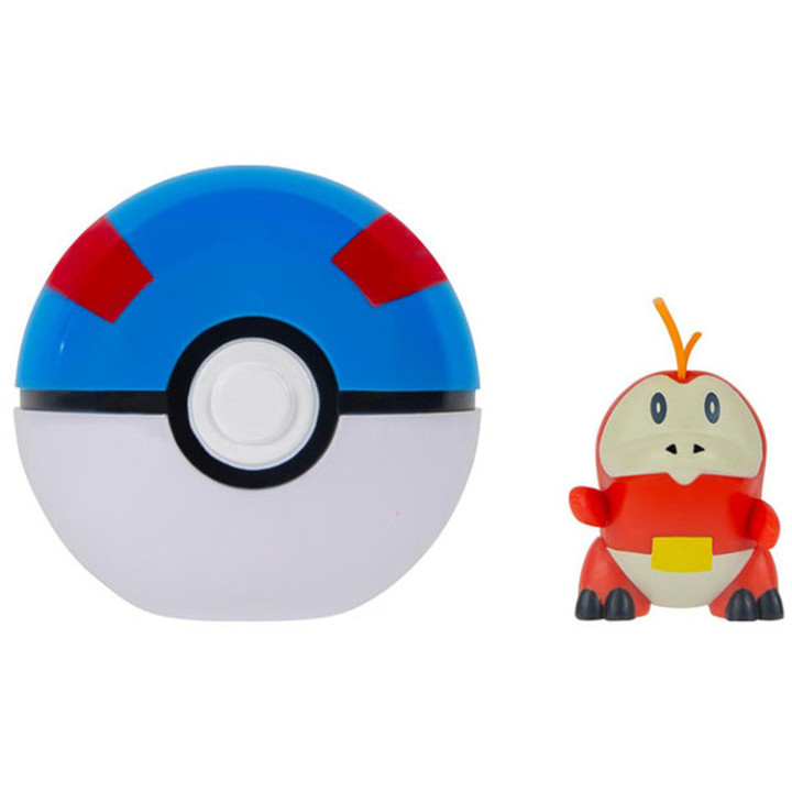 Pokemon - figurka+kula - Clip'n'go - Fuecoco + Great Ball