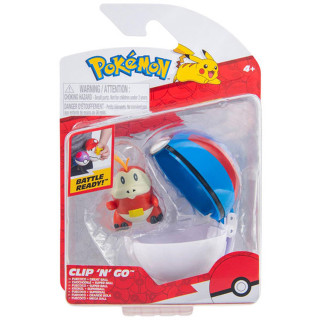 Pokemon - figurka+kula - Clip'n'go - Fuecoco + Great Ball
