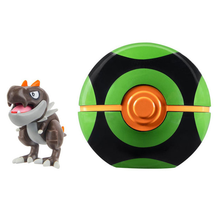 Pokemon - figurka+kula - Clip'n'go - Tyrunt + Dusk Ball