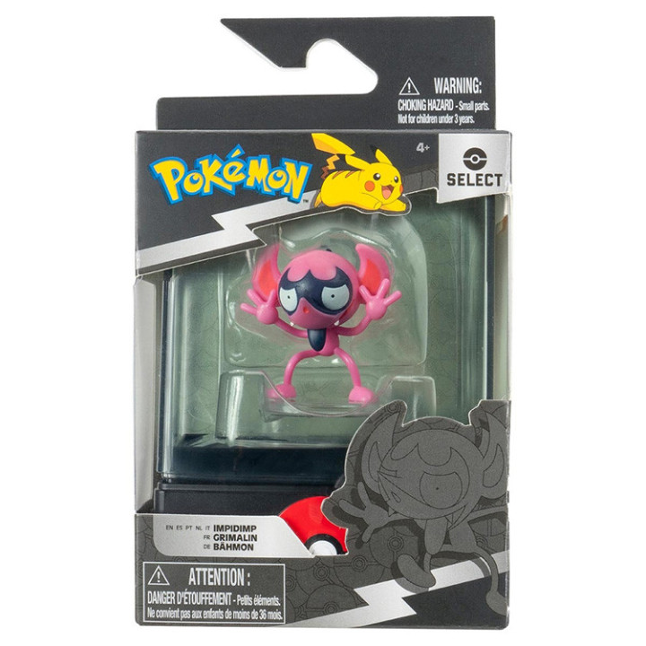 Pokemon: Select: figurka kolekcjonerska w gablotce: Impidimp