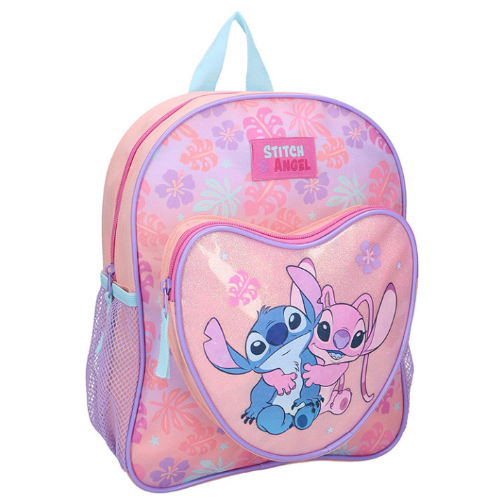 Plecak Stitch i Angel z kieszonką w kształcie serduszka