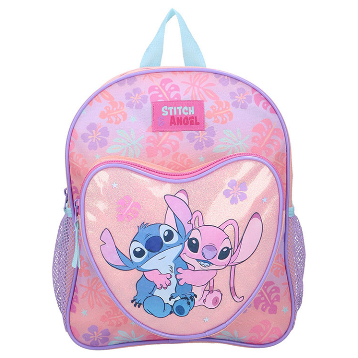 Plecak Stitch i Angel z kieszonką w kształcie serduszka
