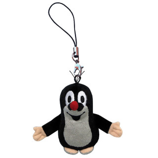Krecik - mała maskotka KRECIK z zawieszką - 6cm do komórki