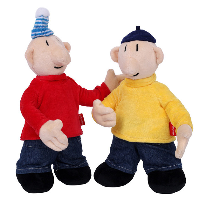 Sąsiedzi - Komplet maskotek - Maskotka Pat i Maskotka Mat 25cm