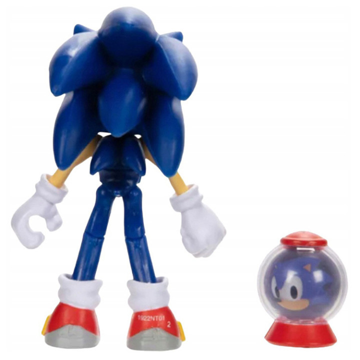 Sonic the Hedgehog - figurka akcyjna 10cm: Sonic i kapsuła z dodatkowym życiem