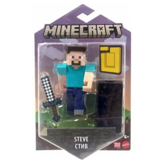 Minecraft: seria Build -A- Portal: Figurka Steve i miecz HFC27
