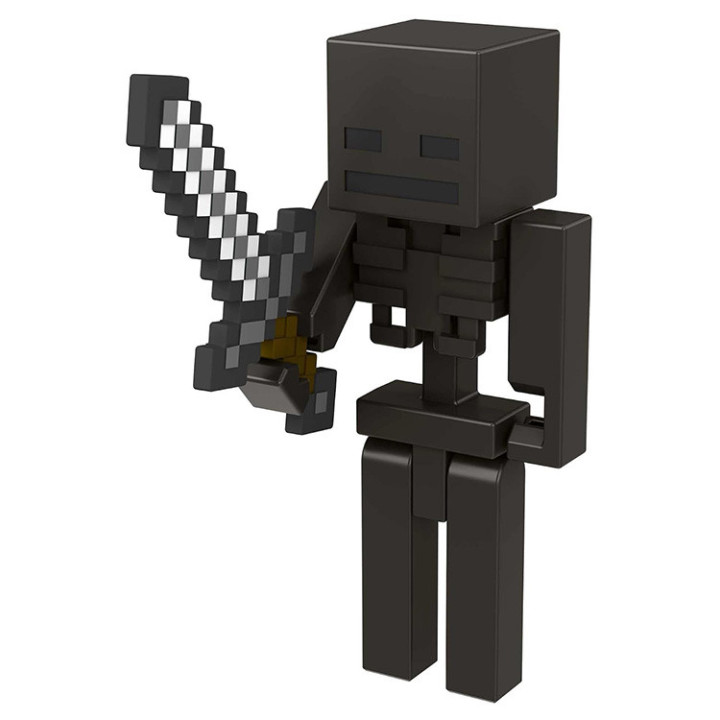 Minecraft: seria Build -A- Portal: Figurka Witherowy Szkielet i miecz HDV08