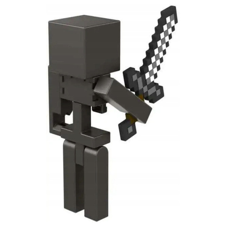 Minecraft: seria Build -A- Portal: Figurka Witherowy Szkielet i miecz HDV08