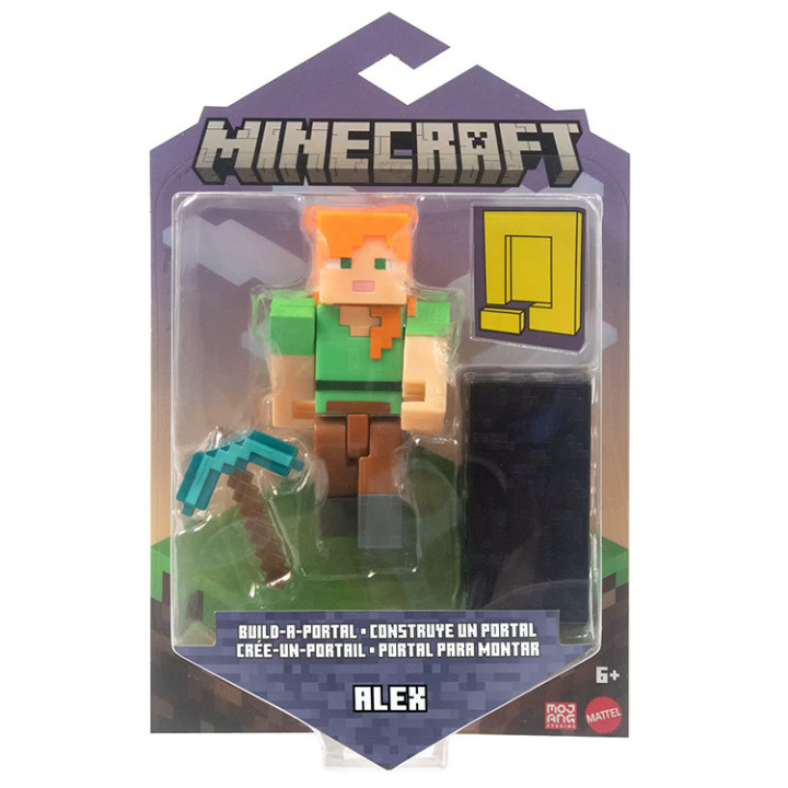 Minecraft: seria Build -A- Portal: Figurka Alex i miecz HFC34