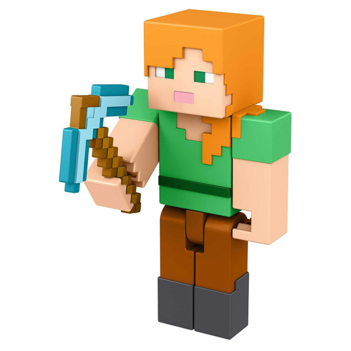 Minecraft: seria Build -A- Portal: Figurka Alex i miecz HFC34