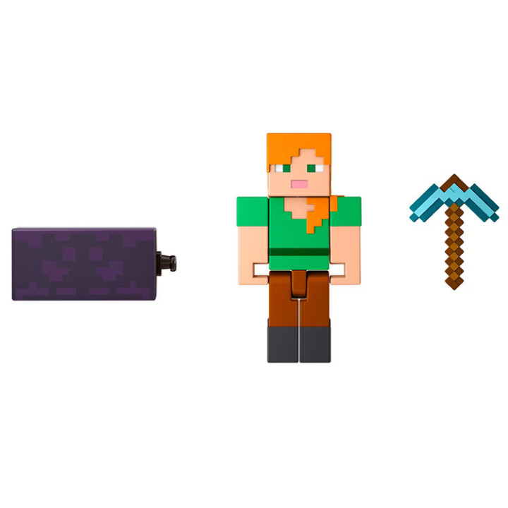 Minecraft: seria Build -A- Portal: Figurka Alex i miecz HFC34