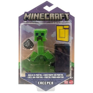 Minecraft: seria Build -A- Portal: Figurka Creeper i jajo przywołania Creepera HFC33