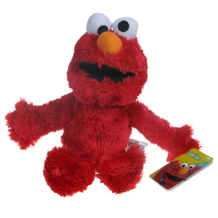 Ulica Sezamkowa - maskotka Elmo, miękka, włochata przytulanka 30cm