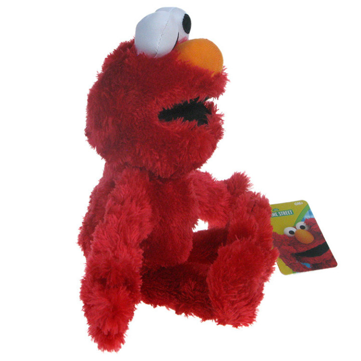 Ulica Sezamkowa - maskotka Elmo, miękka, włochata przytulanka 30cm
