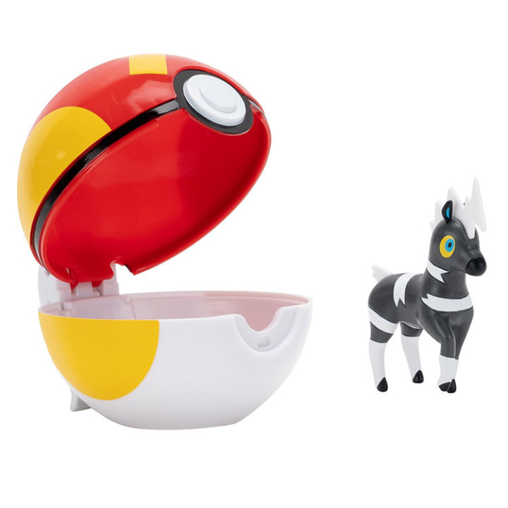 Pokemon - figurka+kula - Clip'n'go - Blitzle + Fast Ball