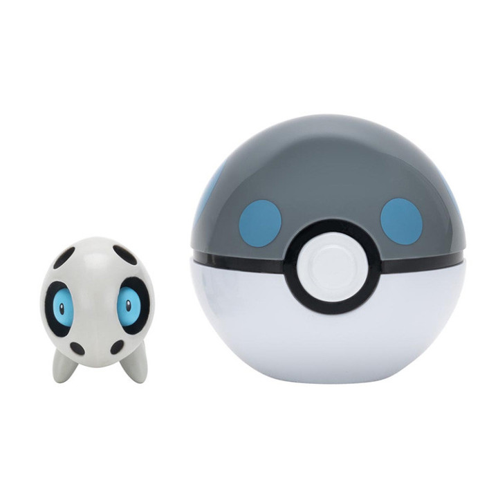 Pokemon - figurka+kula - Clip'n'go - Aron + Heavy Ball