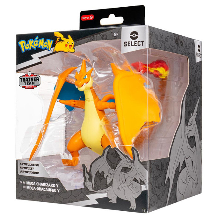 Pokemon - duża ruchoma figurka Select - Mega Charizard Y