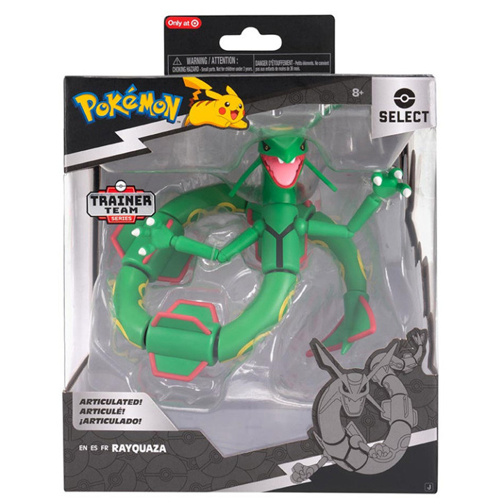 Pokemon - duża ruchoma figurka Select - Rayquaza