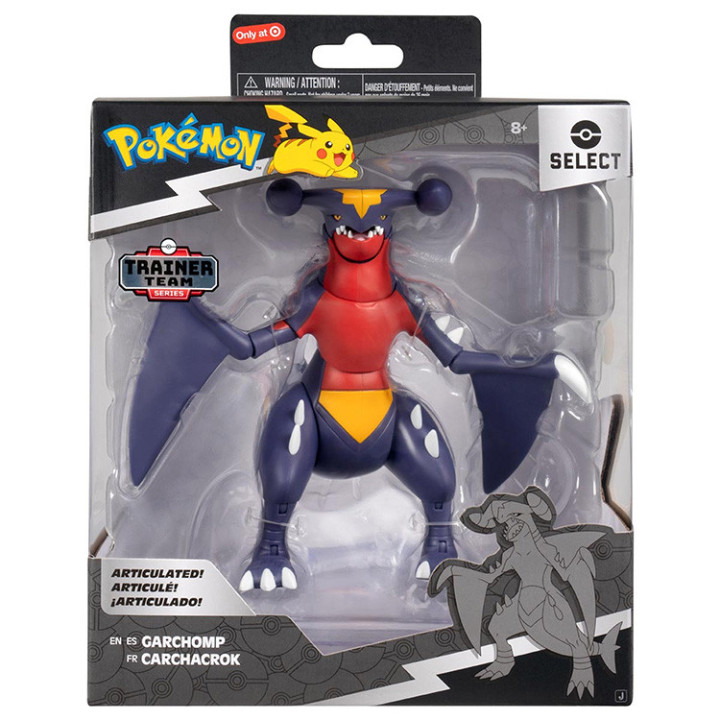Pokemon - duża ruchoma figurka Select - Garchomp