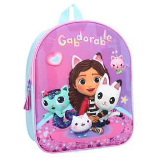 Plecak 3D Koci Domek Gabi