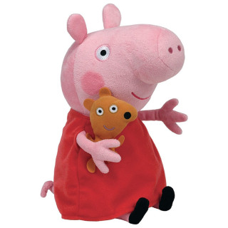 Świnka Peppa: Maskotka Peppa 28cm (TY)