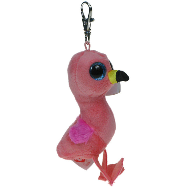 Pupilki (Ty Beanie Boos): brelok, breloczek flaming Gilda 13cm