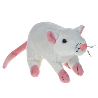 Maskotka Szczur biały 19cm 69440