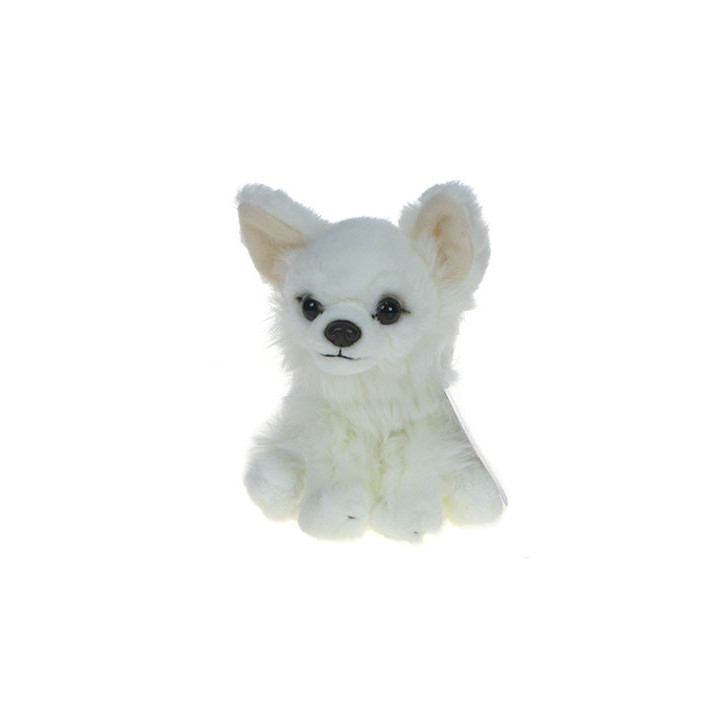 Maskotka Pies Chihuahua biały 16cm 84068