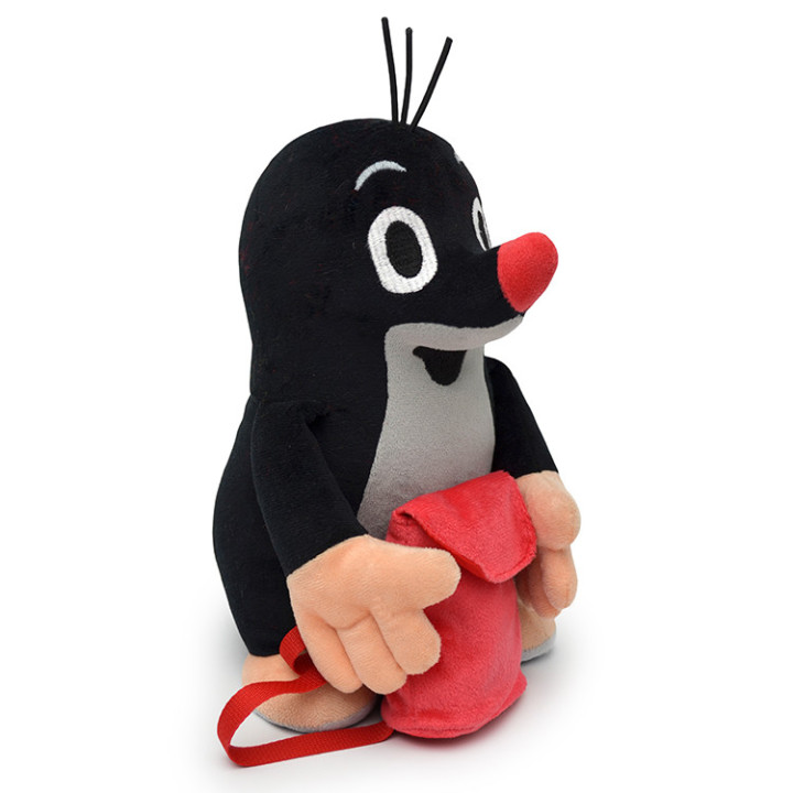 Krecik Mały z plecakiem 21cm