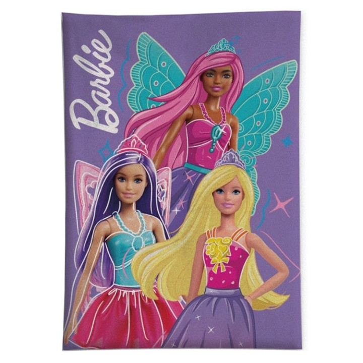 Koc polarowy Barbie