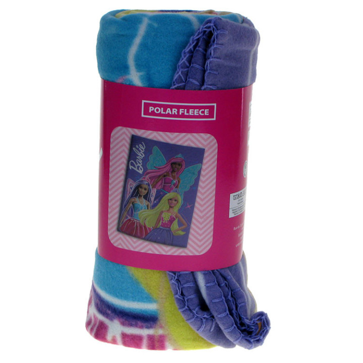 Koc polarowy Barbie
