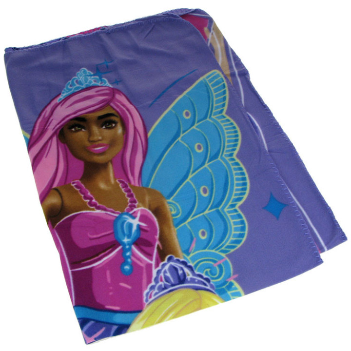 Koc polarowy Barbie