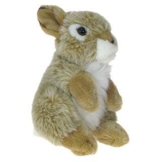 Maskotka Królik 20cm 13723 jasnobrązowy
