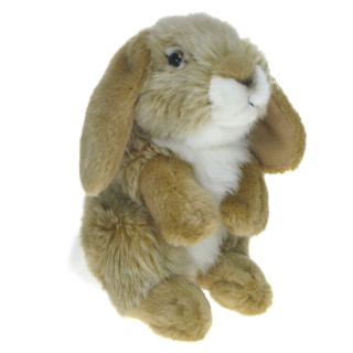 Maskotka Królik miniaturka 18cm 81104 jasnobrązowy