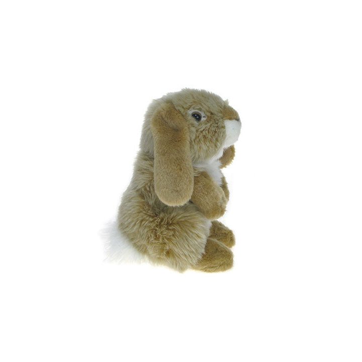Maskotka Królik miniaturka 18cm 81104 jasnobrązowy